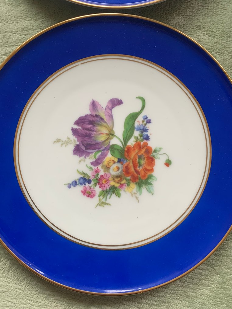 Josef Kuba Wien - Plate (6) - Porcelain - 6-piece porcelain set #2.1