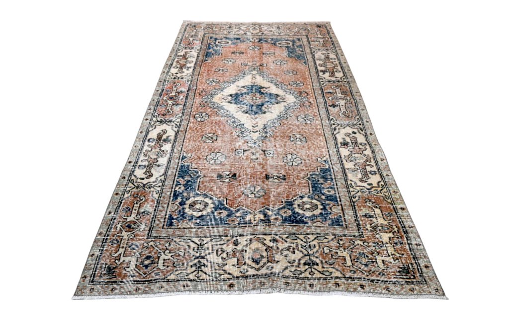 经典复古 - 小地毯 - 215 cm - 115 cm - 带证书 #4.3