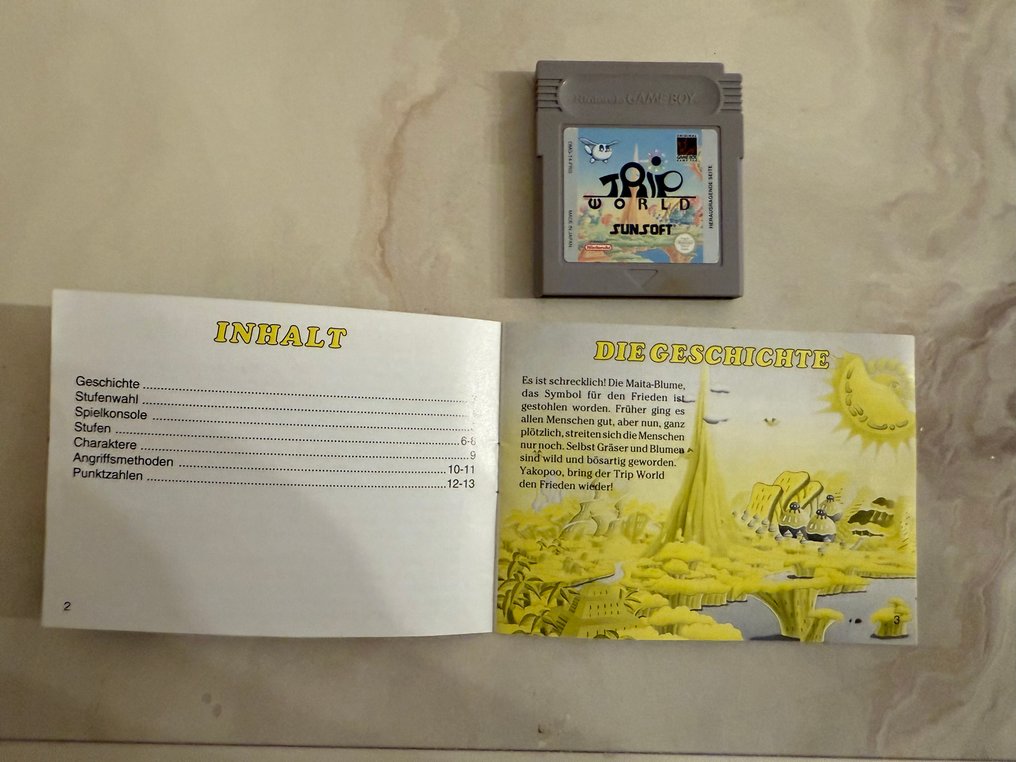 Nintendo - Gameboy - Trip World + manual - Videogioco #3.2