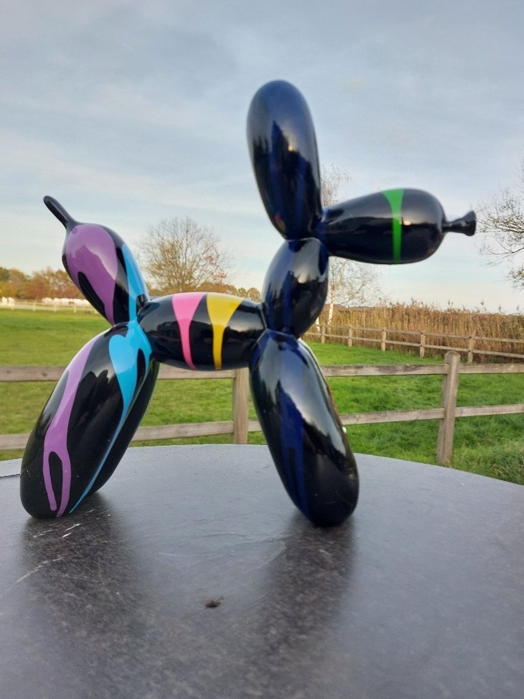Statue, street Art balloon dog - 28 cm - polyresin #3.2
