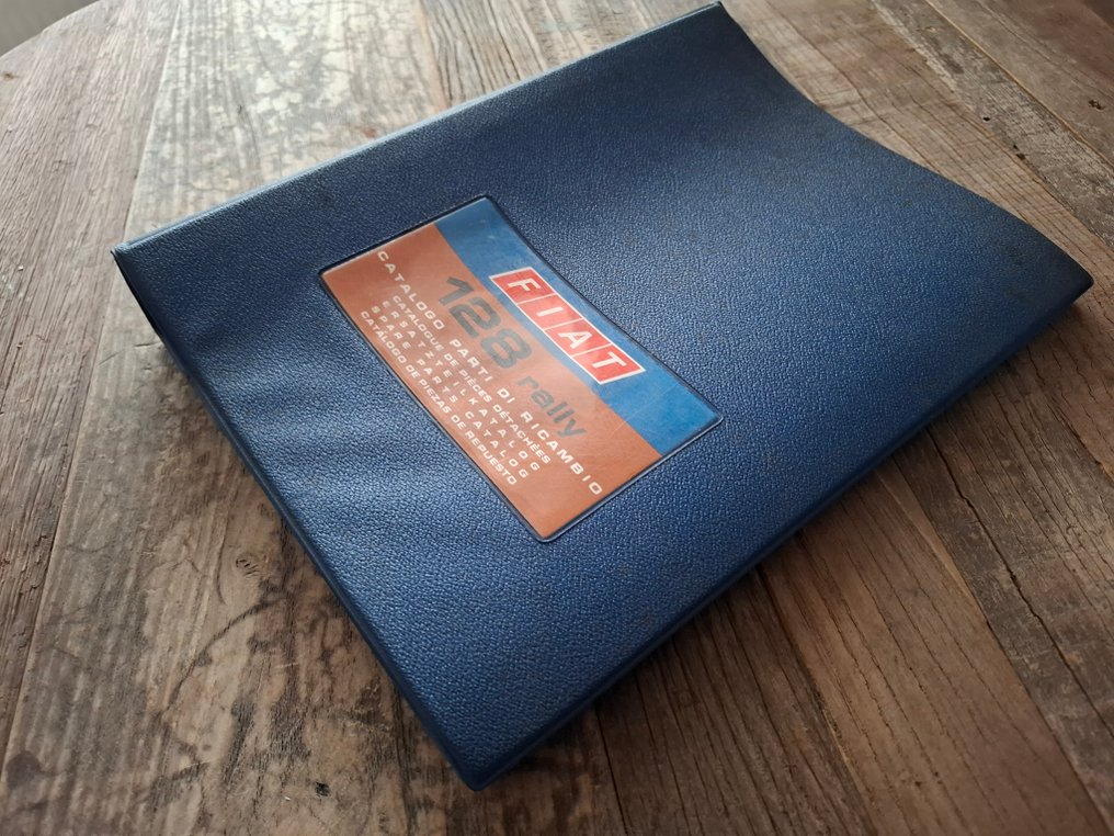 Manual and brochure - Fiat - 128 Rally - Catalogo parti di ricambio #2.1