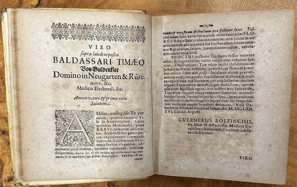Balthasar Timaeus von Güldenklee - Opera Medico-Practica - 1677 #4.3