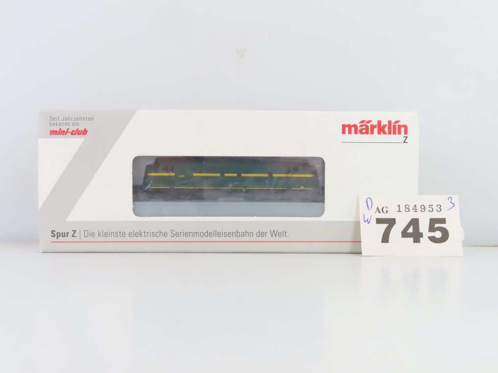 Märklin Z - 88634 - Dízelmozdony (1) - Sorozat/sorozat 54 - NMBS #3.2