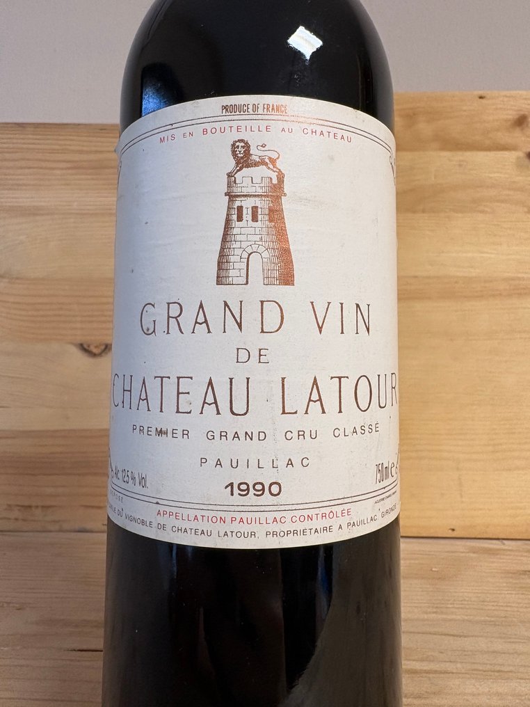 1990 Chateau Latour - Pauillac 1er Grand Cru Classé - 1 Φιάλη (0,75L) #3.2