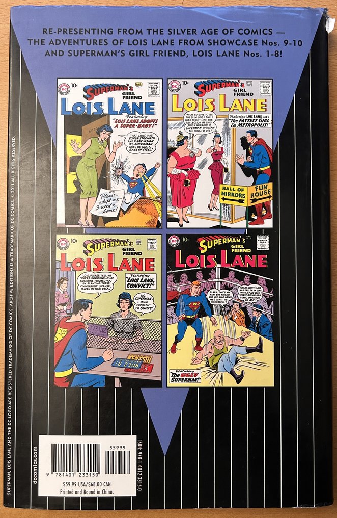 Superman's Girl Friend, Lois Lane Archives Vol. 1 HC - 1 Hardcover - First edition - 2012 #1.0