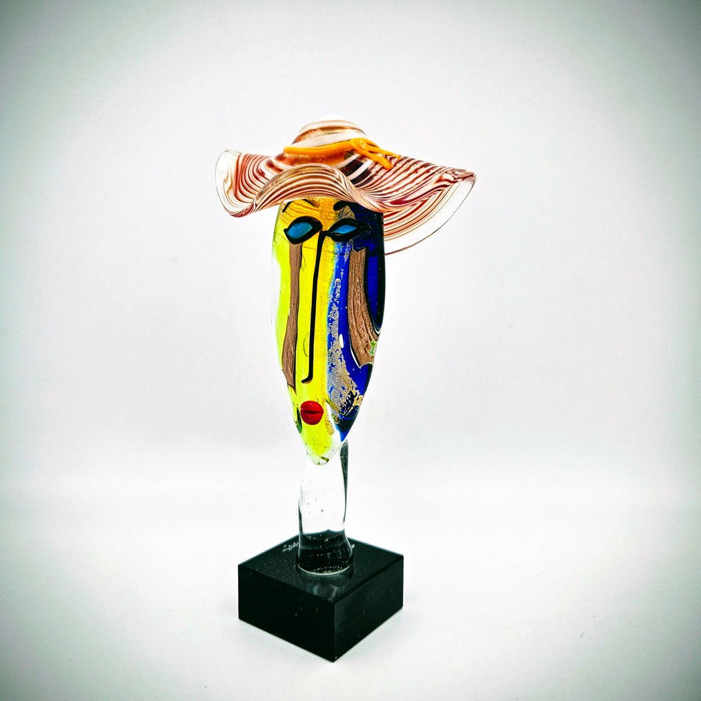 Estatueta miniatura - Tributo Modigliani - Vidro #1.0