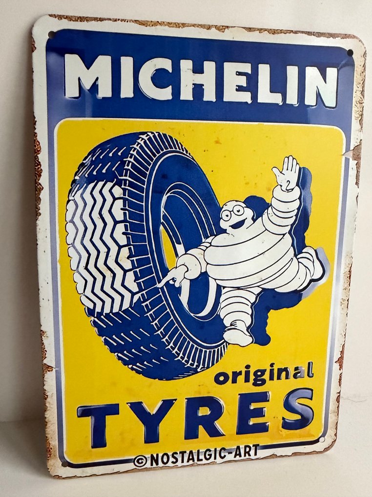 Advertising figure - Attractive Tin Bibendum Michelin tyres advertising - 2020 #1.0
