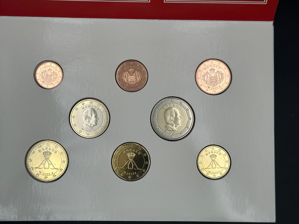 Monaco. Year Set (BU) 2020  (Senza prezzo di riserva) #1.0