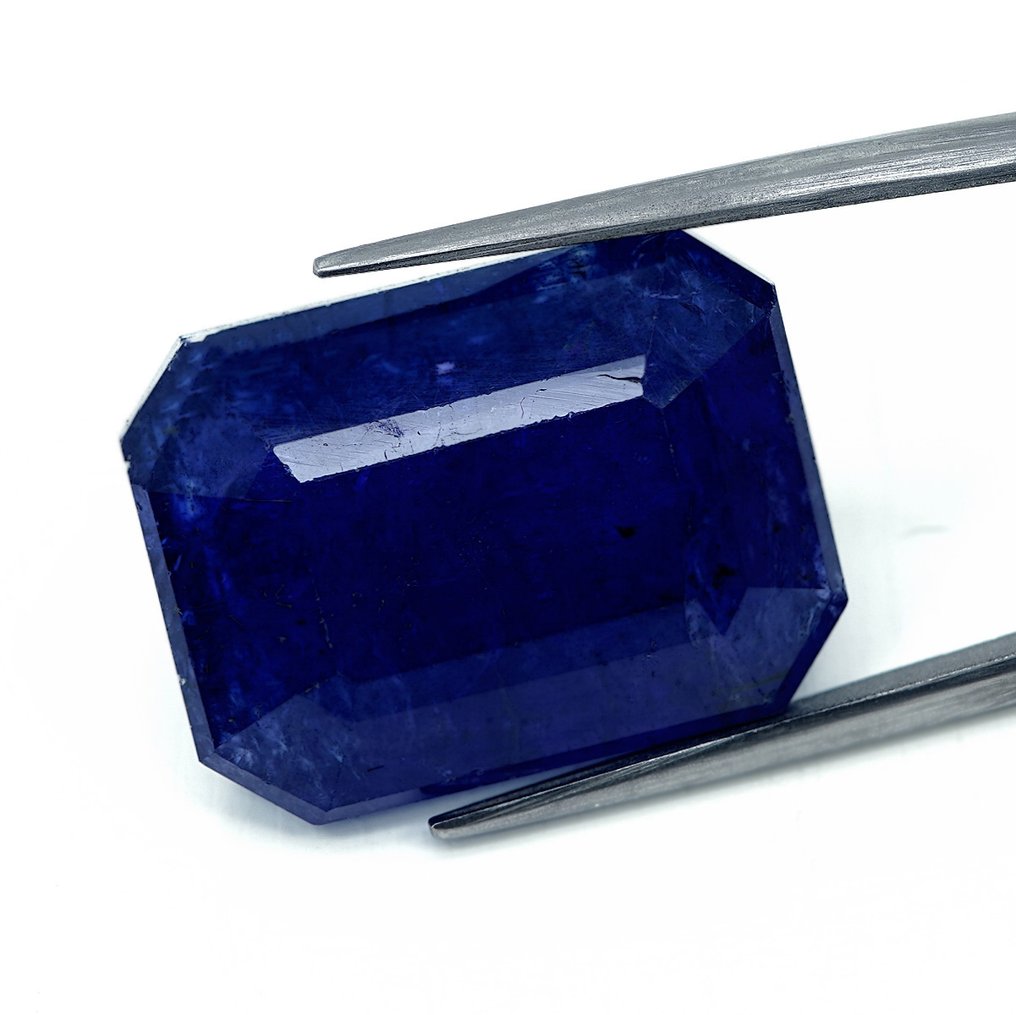 1 pcs Albastru, Violet Tanzanite - 61.16 ct - IGI (Institutul gemologic internațional) #1.0