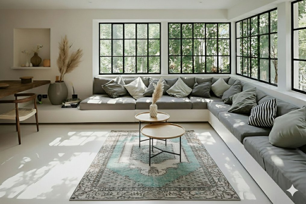 Green Vintage - Χαλί - 200 cm - 110 cm - με πιστοποιητικό #4.3