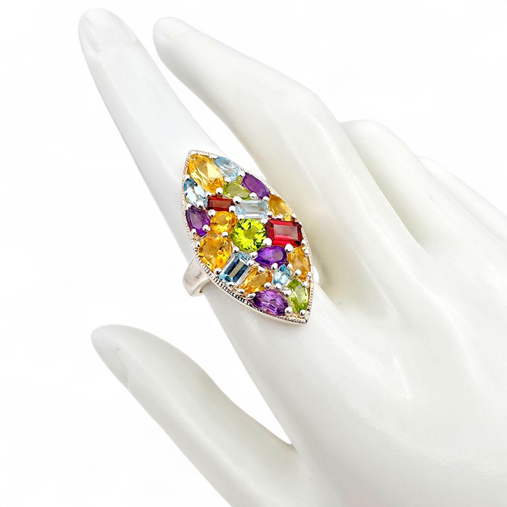 没有保留价 - 戒指 银 - (认证) #2.1