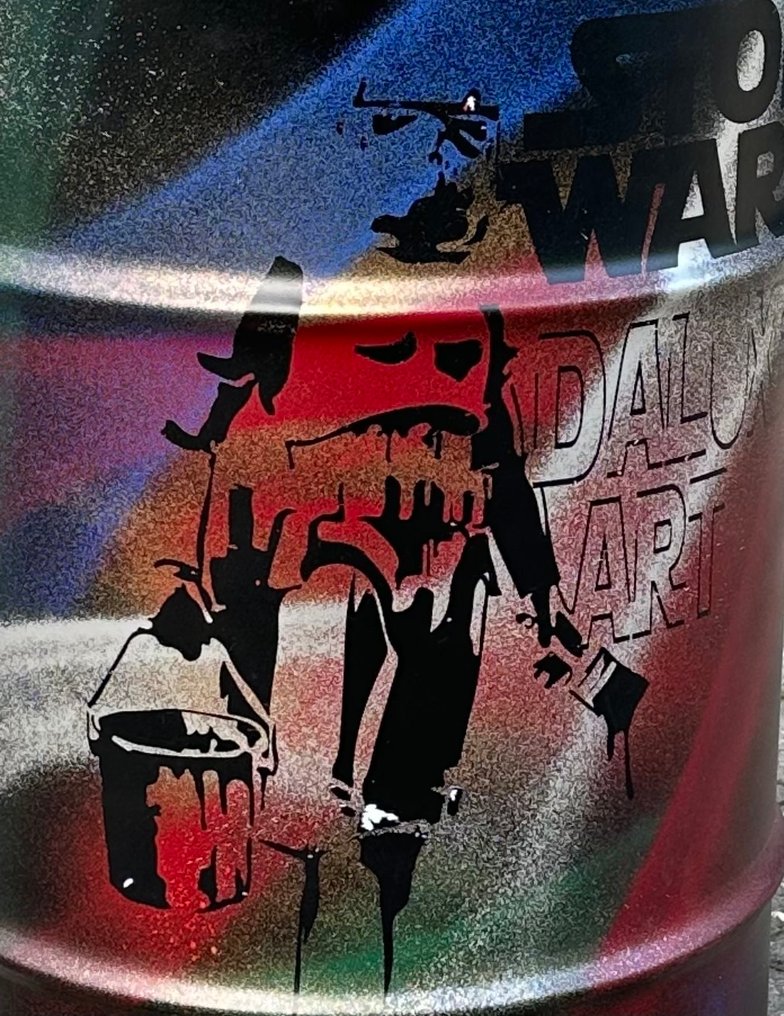 Daluxe Art - 1999 • Stop Wars Barrel – Stormtrooper Edition #2.1
