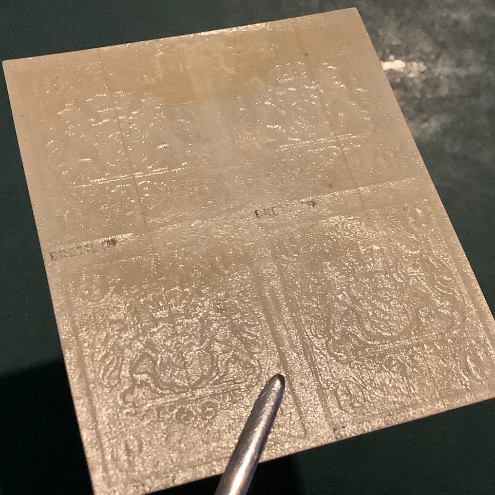 Bavaria 1867/1868 - 9 Kreuzer in a block of four - a perfectly inspected small board. - Michel 17 #3.2