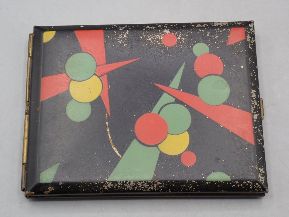 Art Deco - Astuccio per sigarette - Metallo #1.0