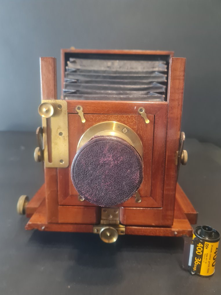 Marlow Brothers macchina a collodio umido + E Faller Paris 2x8 | Φωτογραφική μηχανή υγρής πλάκας #1.0