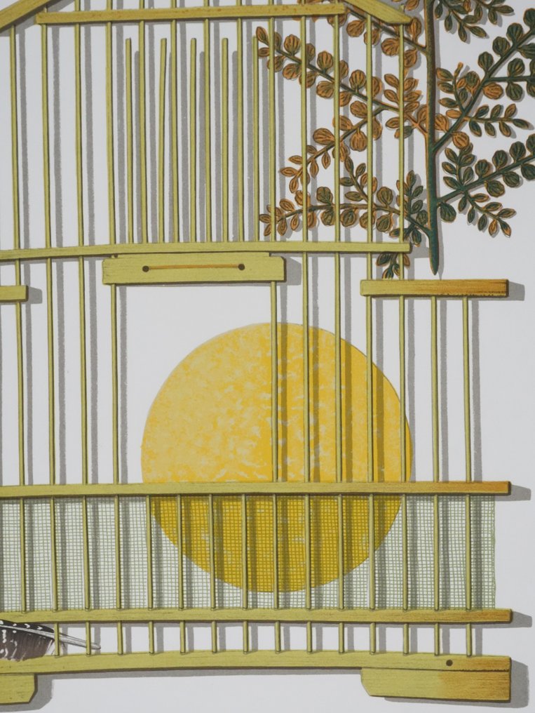 Max Ernst (1891-1976) - Soleil dans la cage dorée #4.3