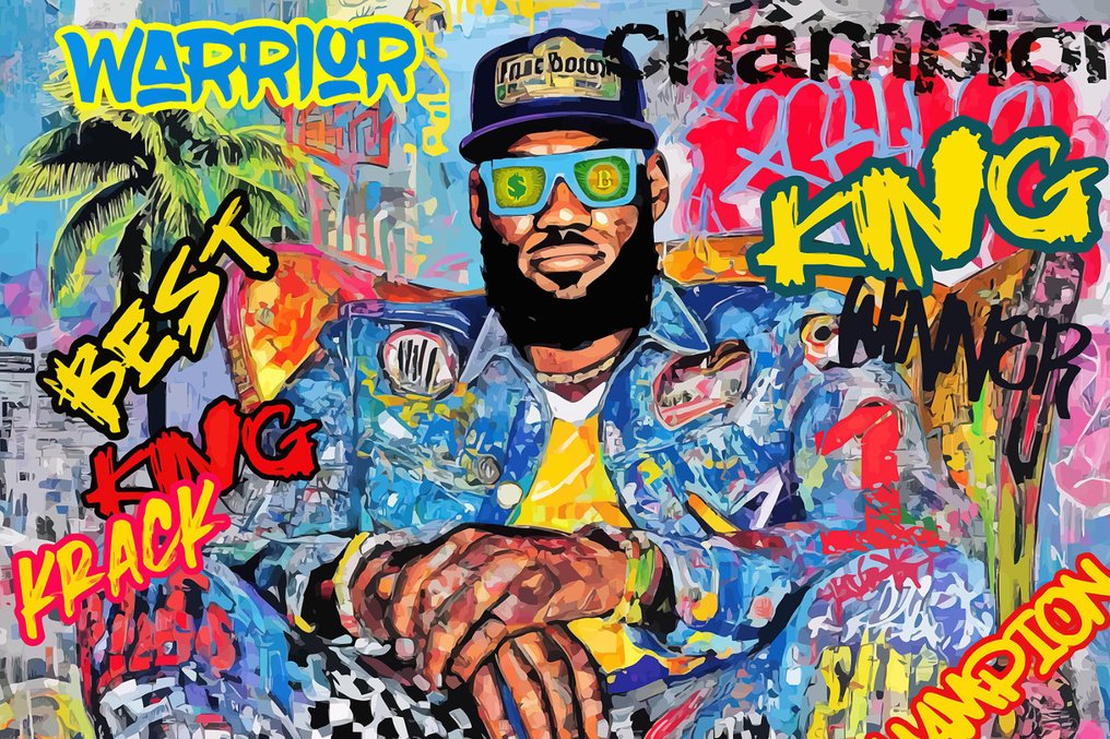 IPR Graph - LeBron James "Best King Warrior" #1.0