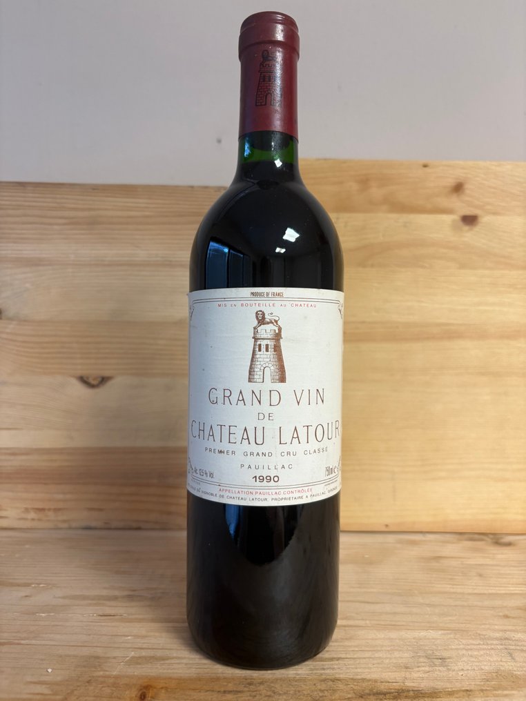 1990 Chateau Latour - Pauillac 1er Grand Cru Classé - 1 Φιάλη (0,75L) #1.0