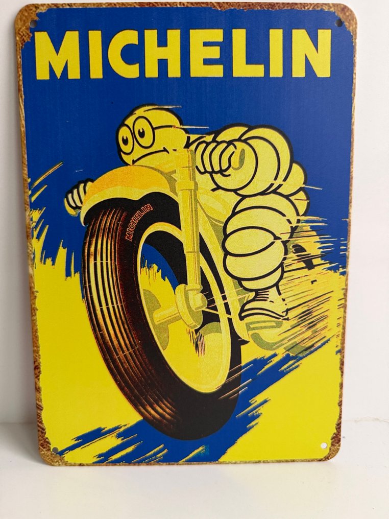 廣告人物 - 吸引人的Tin Bibendum Michelin广告 - 2020 #4.3