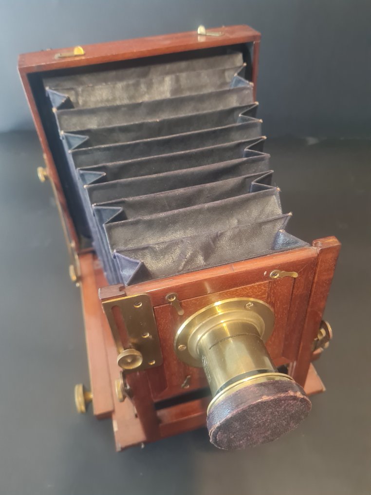 Marlow Brothers macchina a collodio umido + E Faller Paris 2x8 | Φωτογραφική μηχανή υγρής πλάκας #2.1