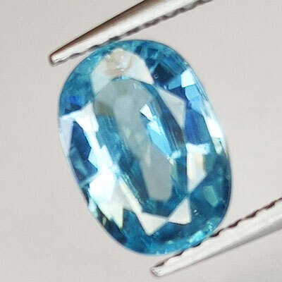No reserve price Blue Zircon  - 2.51 ct - Antwerp Laboratory for Gemstone Testing (ALGT) #3.2