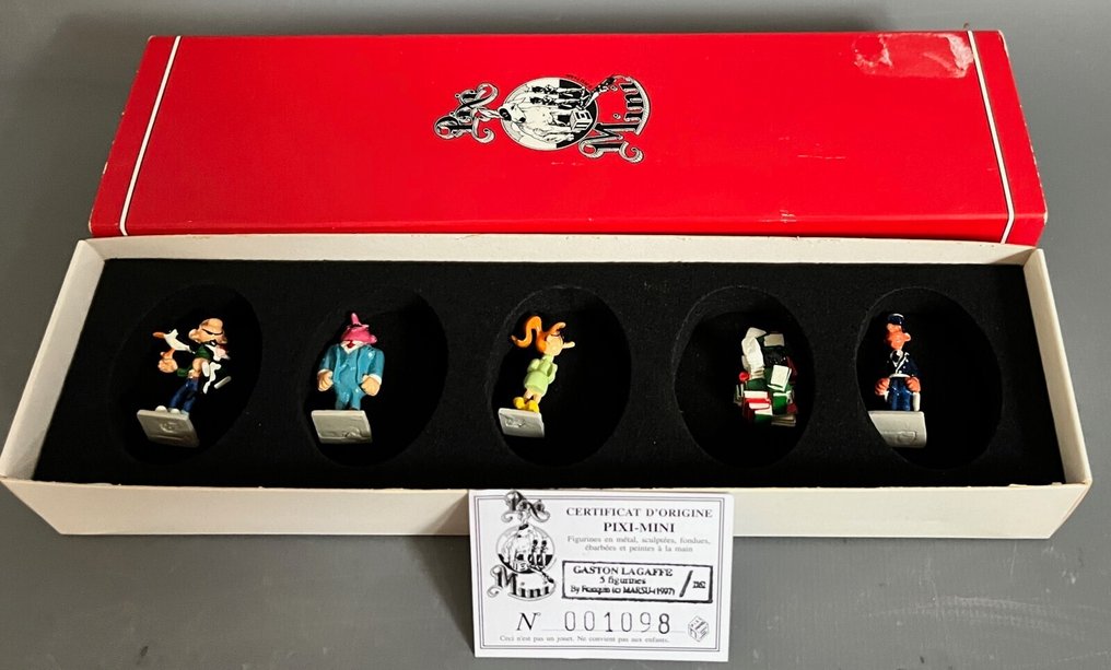 Pixi - Gaston - Gaston Lagaffe - 5 mini figurines #1.0