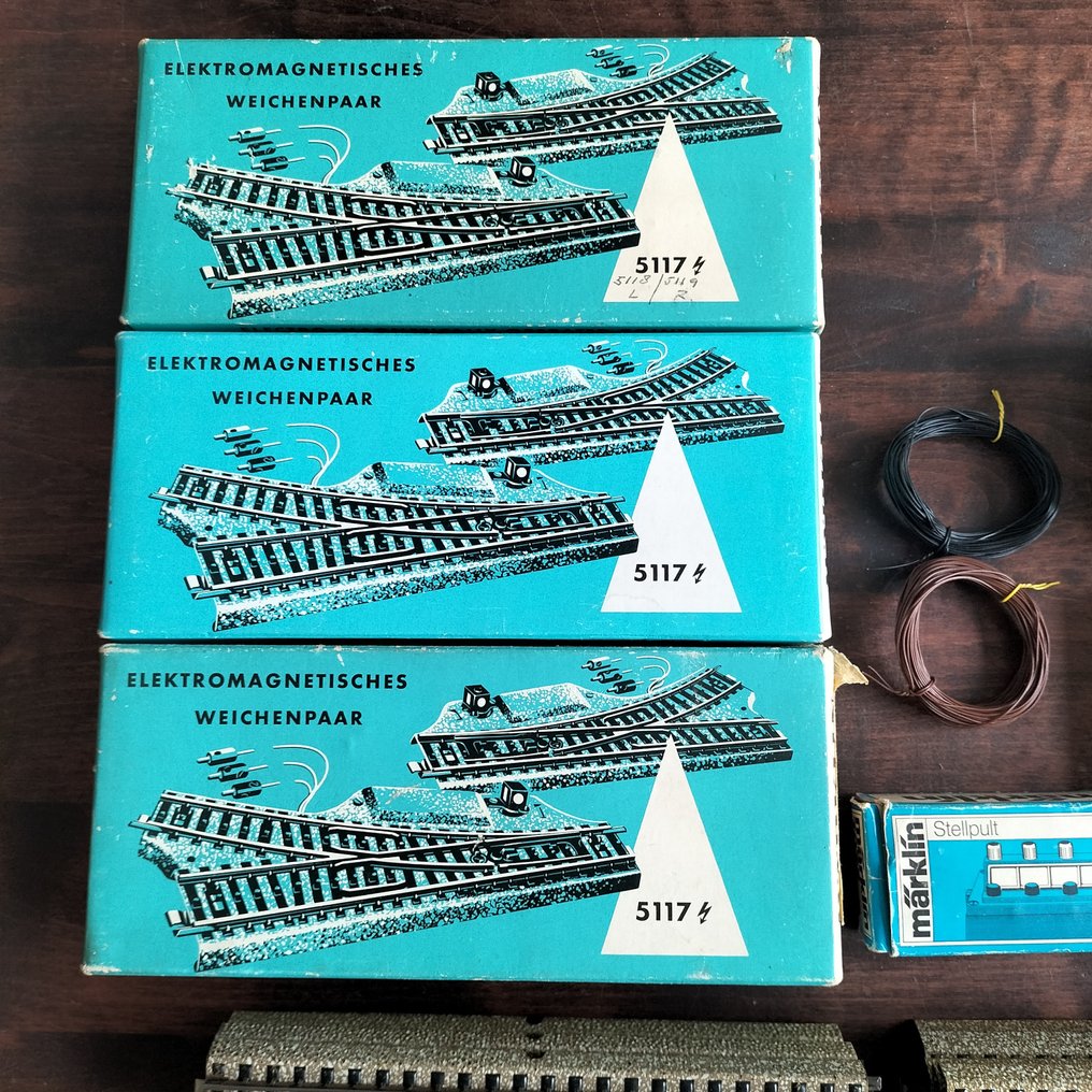 Märklin H0 - 5117 5100 5106 5128 7072 - Γραμμές τρένου μοντελισμού (42) #4.3
