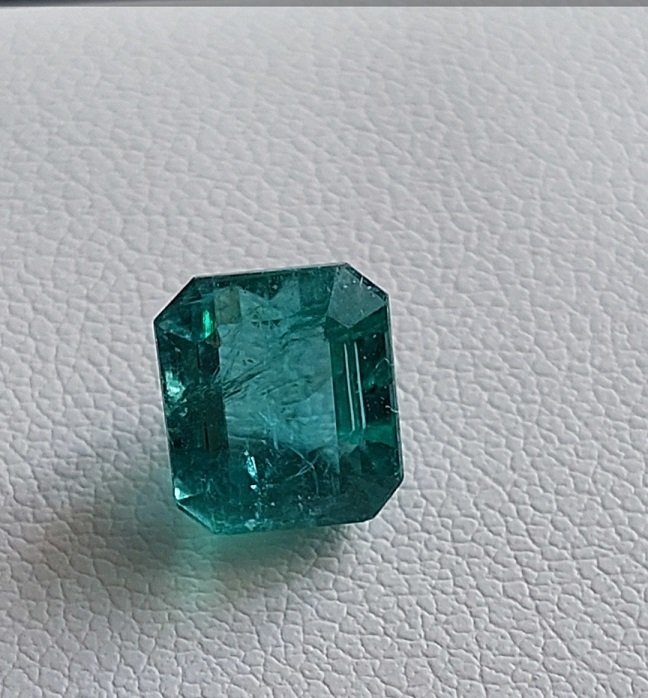 1 pcs Πράσινο Σμαράγδι - 2.95 ct - International Gemological Institute (IGI) #2.1