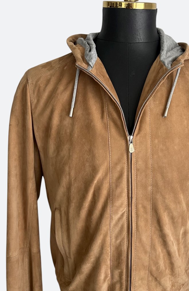 Brunello Cucinelli - 皮夾克 - New with tags #1.0