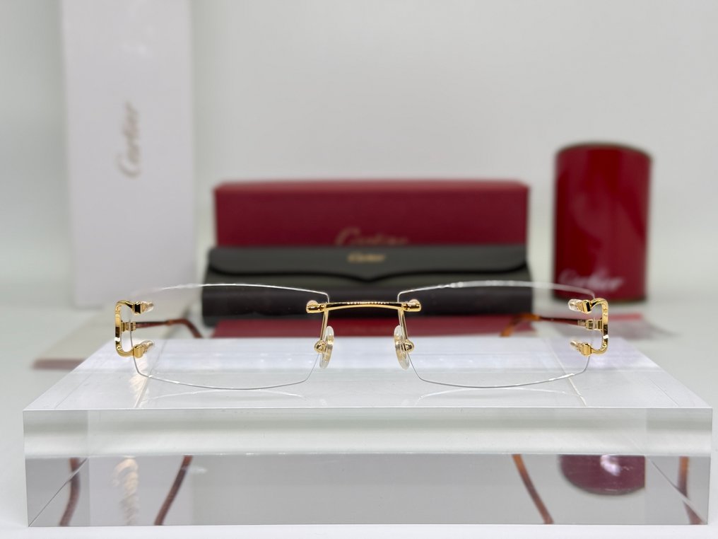 Cartier - Piccadilly Gold Planted 18k - Eyeglasses #4.3