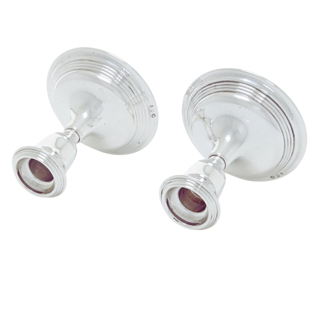 C.F. Wewer, Utrecht - Candeliere (2) - .835 argento - Zilveren Kandelaar 1962 #2.1