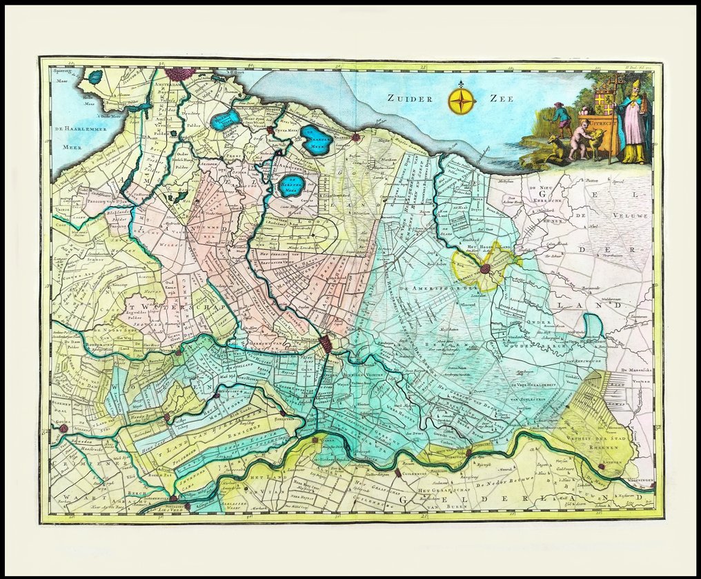 Hollandia - Utrechti tartomány, Amszterdam, Európa; François Halma - Uitrecht (Utrecht) - 1721-1750 #2.1
