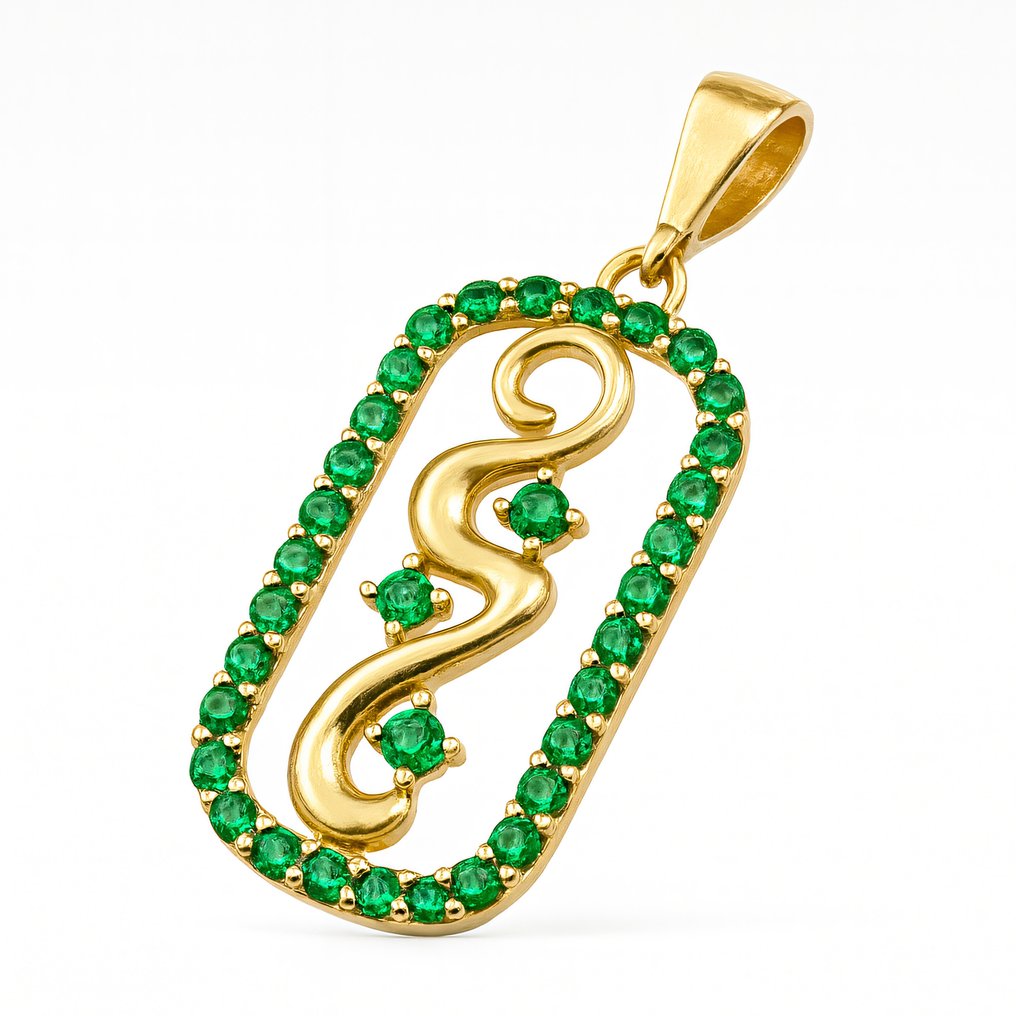 Sans prix de réserve - Pendentif - 14 carats Or jaune #2.1