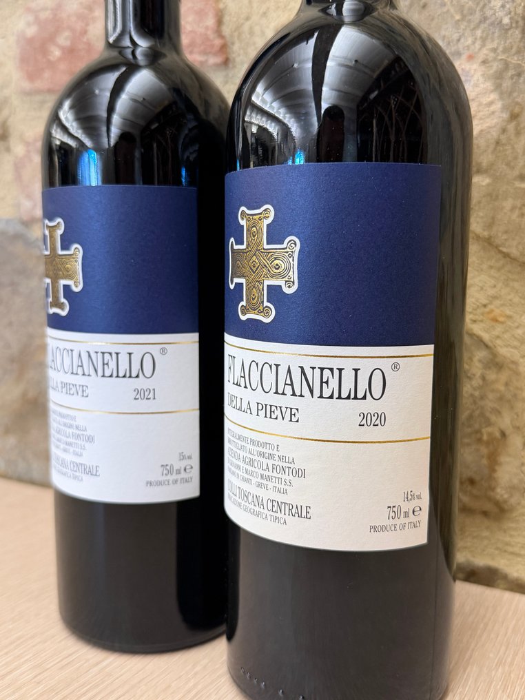 2020 & 2021 Fontodi, Flaccianello della Pieve - Τοσκάνη IGT - 2 Bottles (0.75L) #1.0