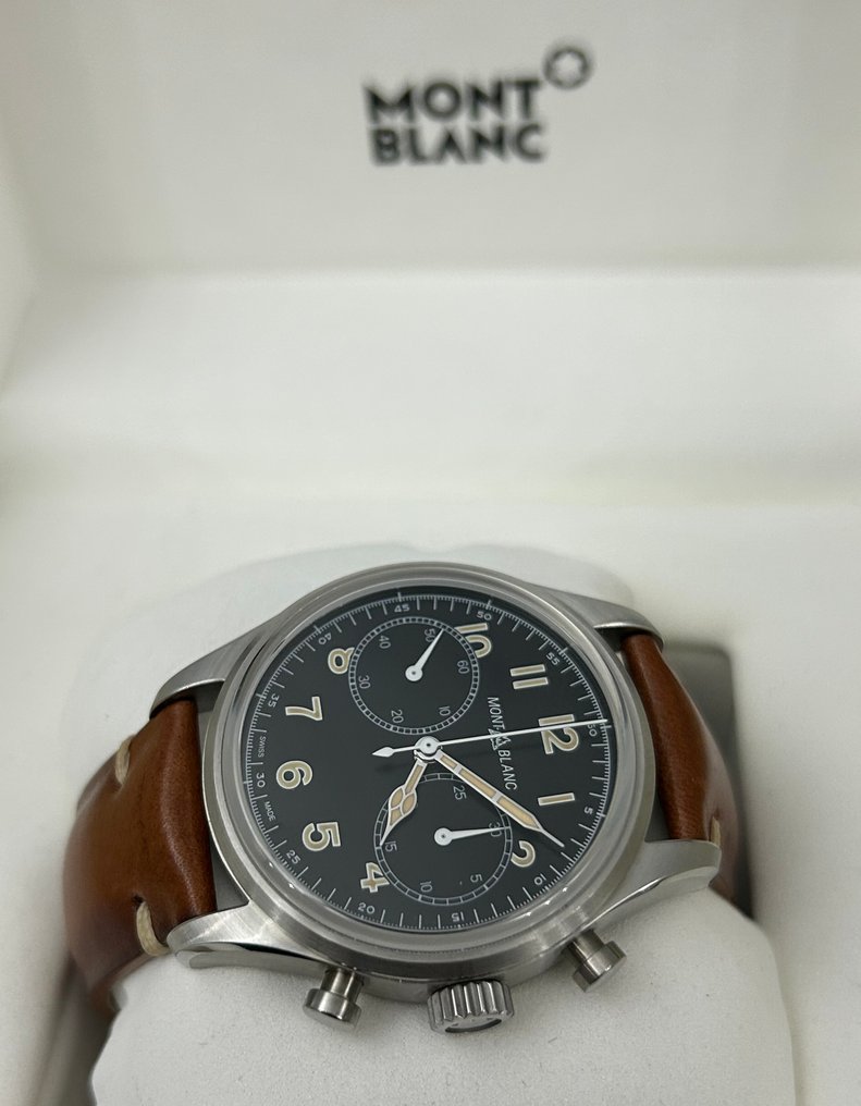 Montblanc - 1858 Automatic Chronograph - MB117835 - 男士 - 2020+ #1.0