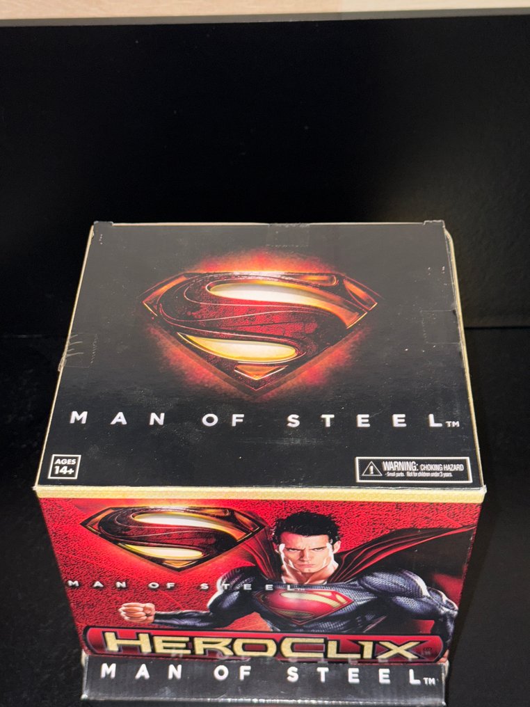 Neca - Action figure HeroClix SupermanMan of Steel box completo 24 pezzi Neca 2013 - 2010-2020 #1.0