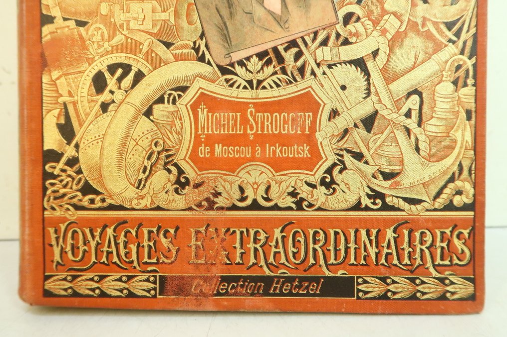 Jules Verne / J. Férat - Michel Strogoff [cartonnage au portrait collé] - 1893 #4.3