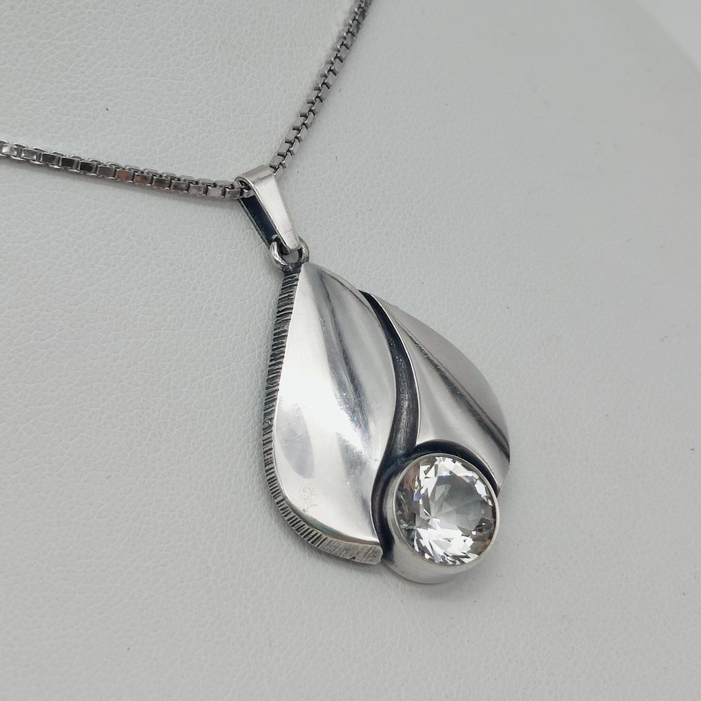 Sem preço de reserva - Finnfeelings - Colar Prata Quartzo - Karl Laine #4.3