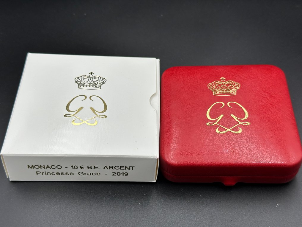 Μονακό. 10 Euro 2019 "Grace Kelly" Proof #2.1