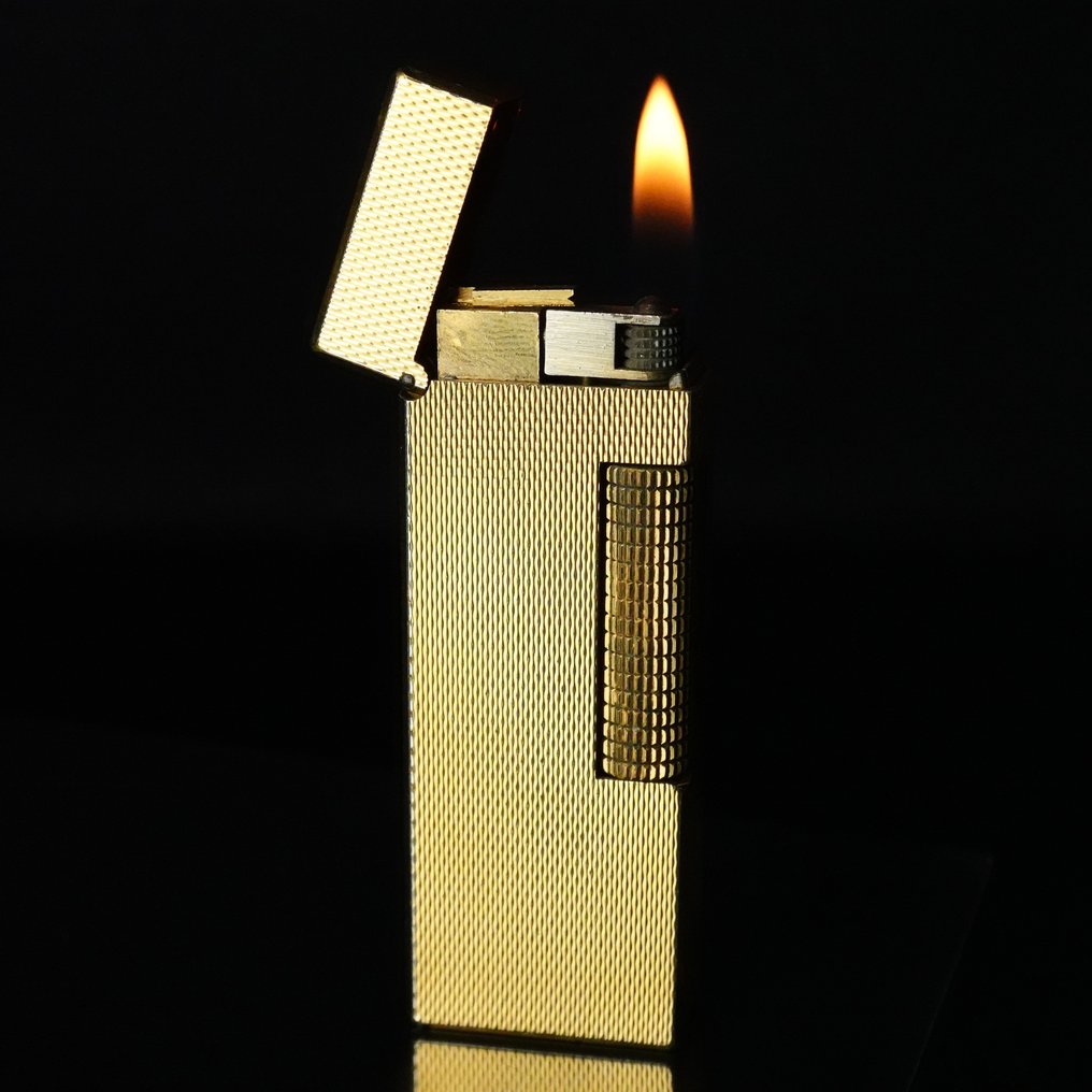 Dunhill - Rollagas Lighter Barley - No reserve price - Lighter - Gold plated #1.0