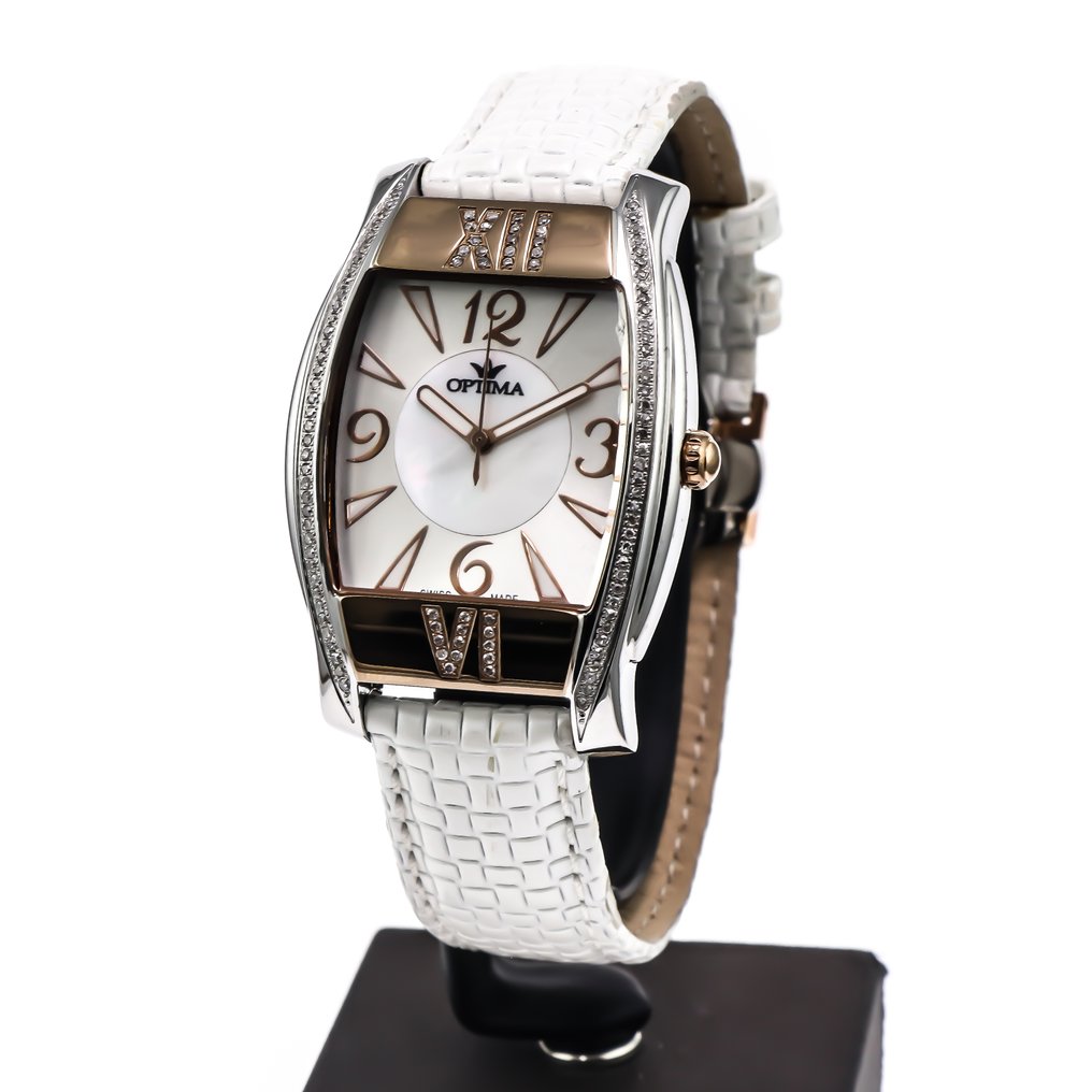 Optima - Diamond Swiss Watch - OSL244-SRL-D-7 - Nincs minimálár - Női - 2010-2020  #2.1