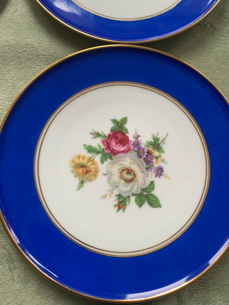 Josef Kuba Wien - Plate (6) - Porcelain - 6-piece porcelain set #3.2