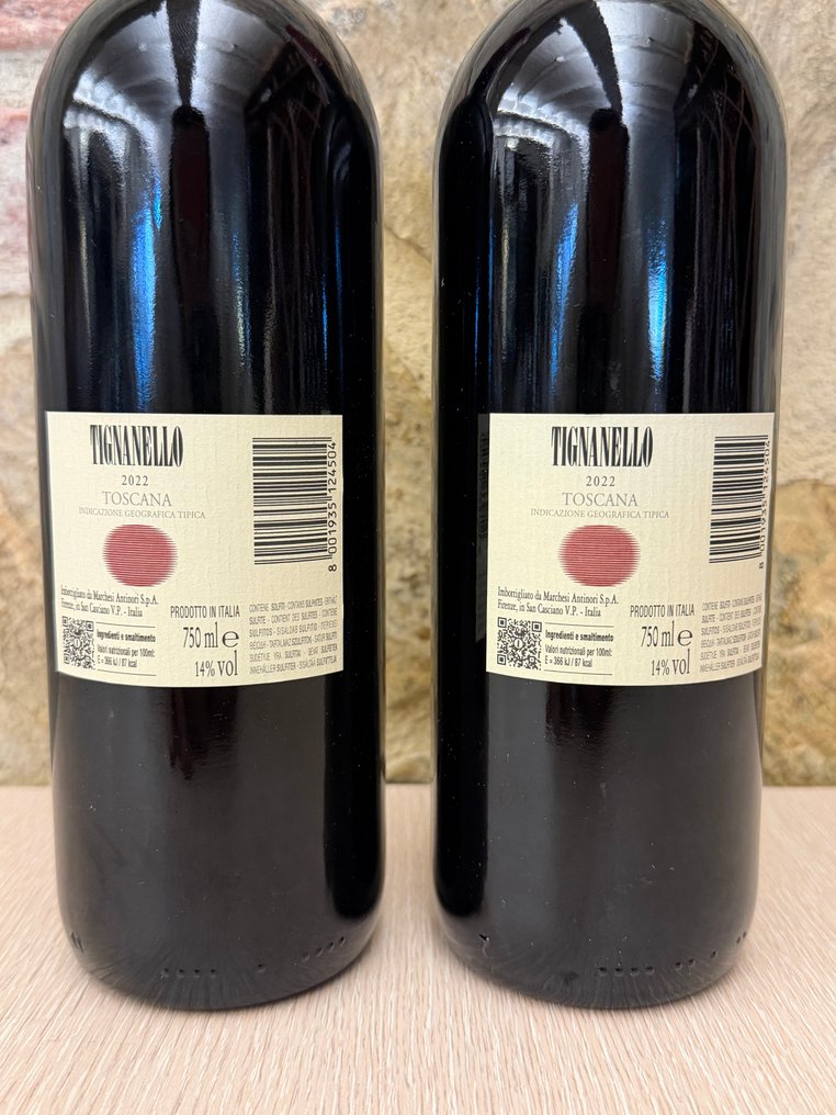 2022 Marchesi Antinori, Tignanello - Tuscany IGT - 2 Bottles (0.75L) #4.3