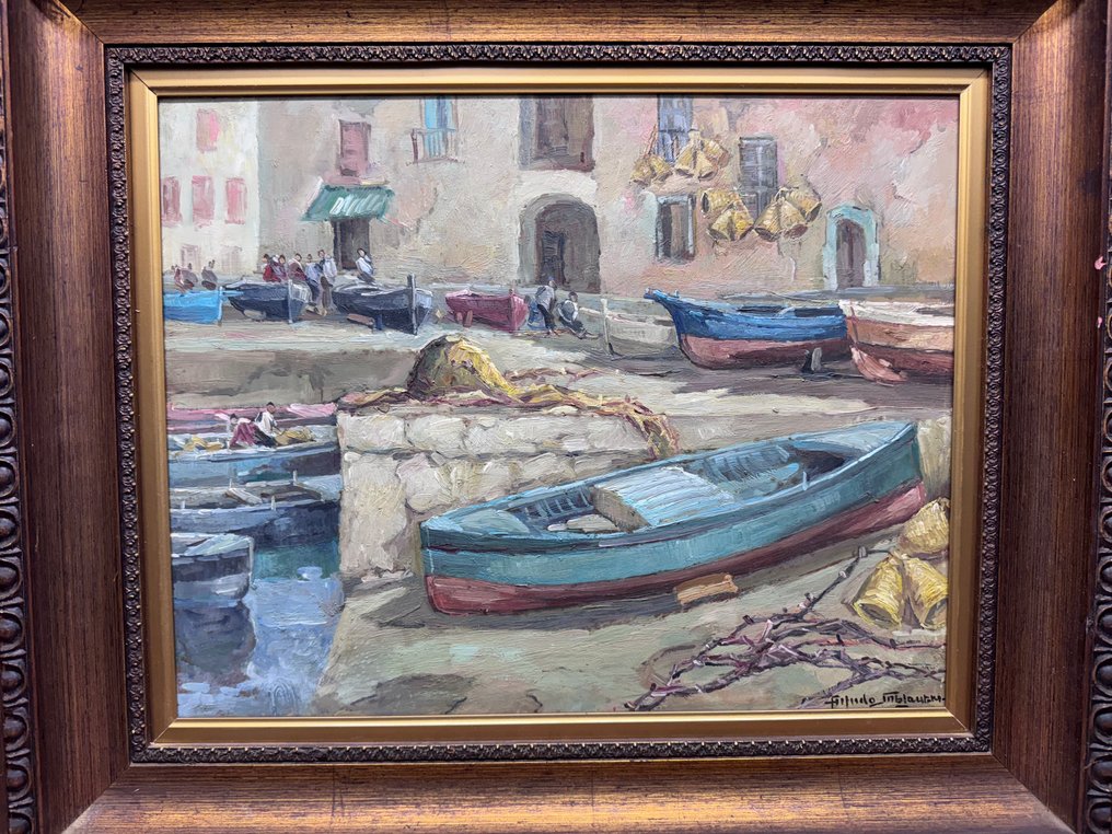 Alfredo Sablautzky (1921-2003) - Pozzuoli - Marina #2.1