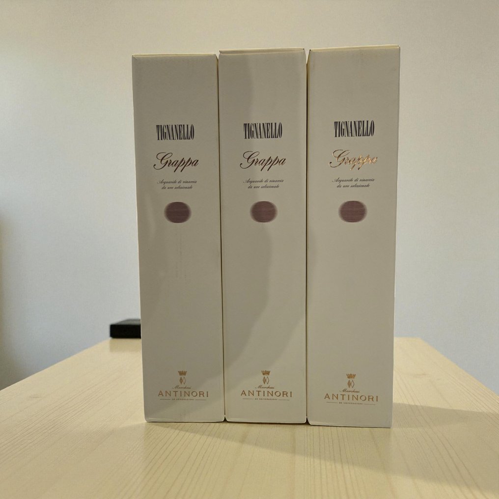 Antinori - Grappa di Tignanello - 0,5 Ltr - 3 flessen #1.0