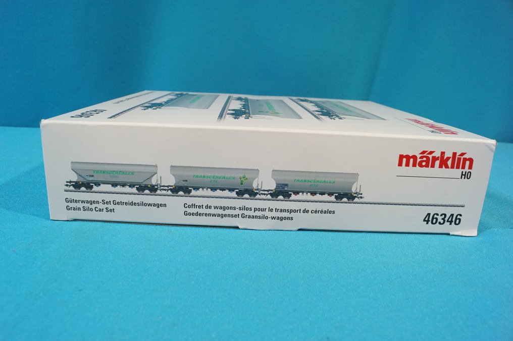 Märklin H0 - 46346 - Model train freight wagon set (1) - Wagon set Transscereales - SNCF, NMBS #4.3