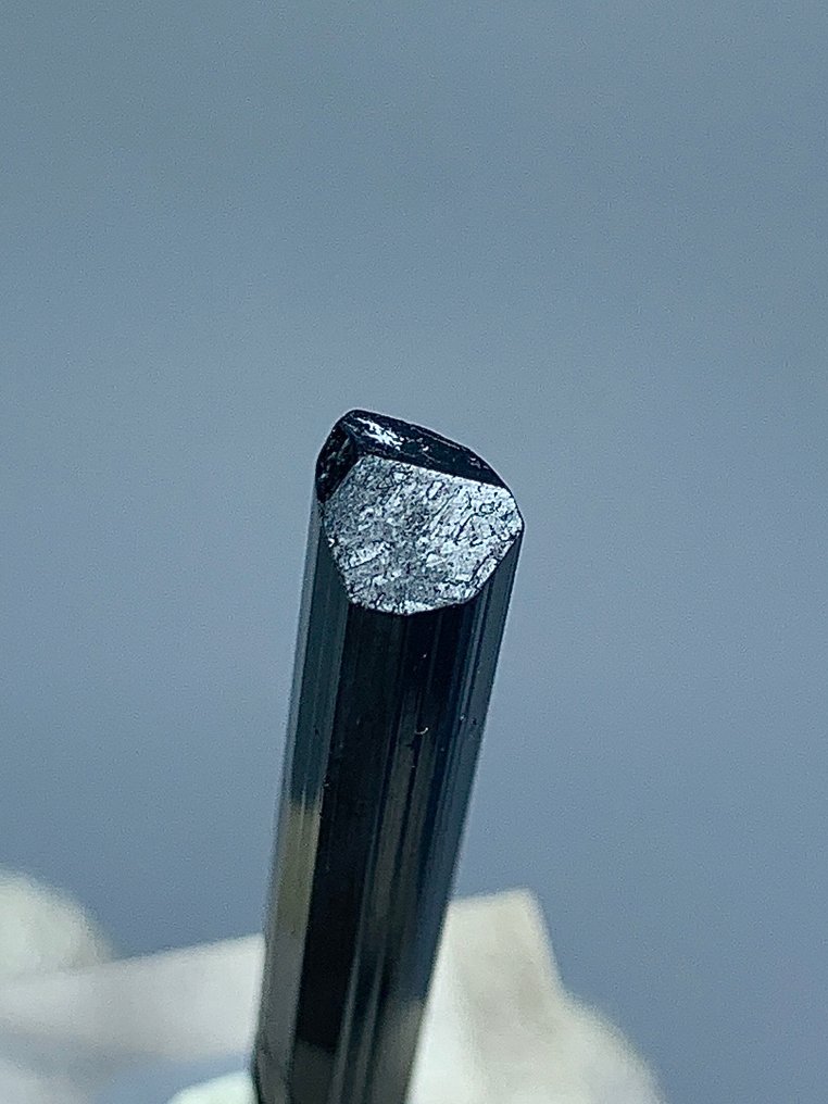 Tourmaline 水晶 - 高度: 62 mm - 闊度: 5 mm- 48 g - (7) #4.3