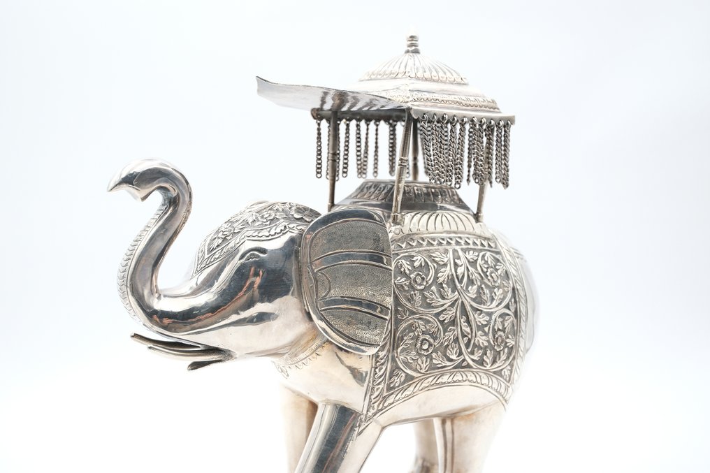 玩具人偶 - Elephant - .925 银 #4.3