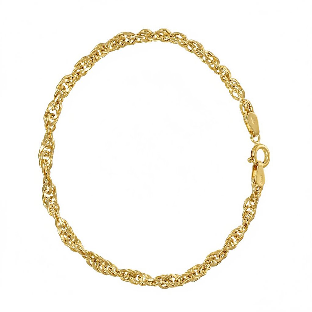 手镯 - 18K包金 黄金 #3.2