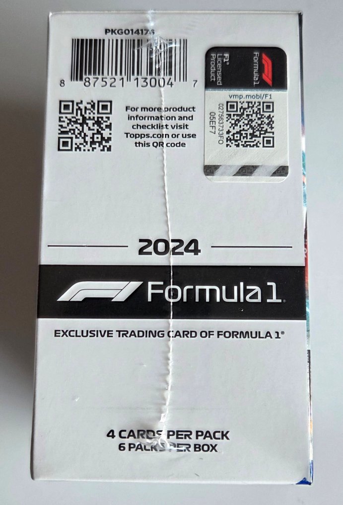 2024 Topps Chrome F1 - 1 Sealed box - Mint (M) #3.2